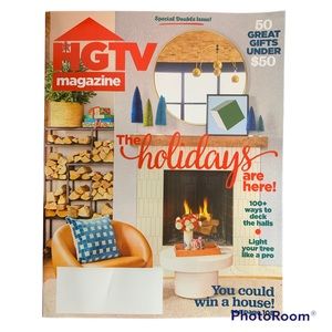 HGTV Magazine November December 2022 Holidays Are Here Deck The Halls Light Tree